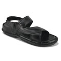 SD02 - Men’s Everyday Leather Sandals – Soft Sole & Adjustable Back Strap
