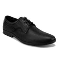 DB03 - Men’s Classic Black Leather Lace-Up Formal Shoes – Comfortable Business Office Dress Shoes for Work & Events