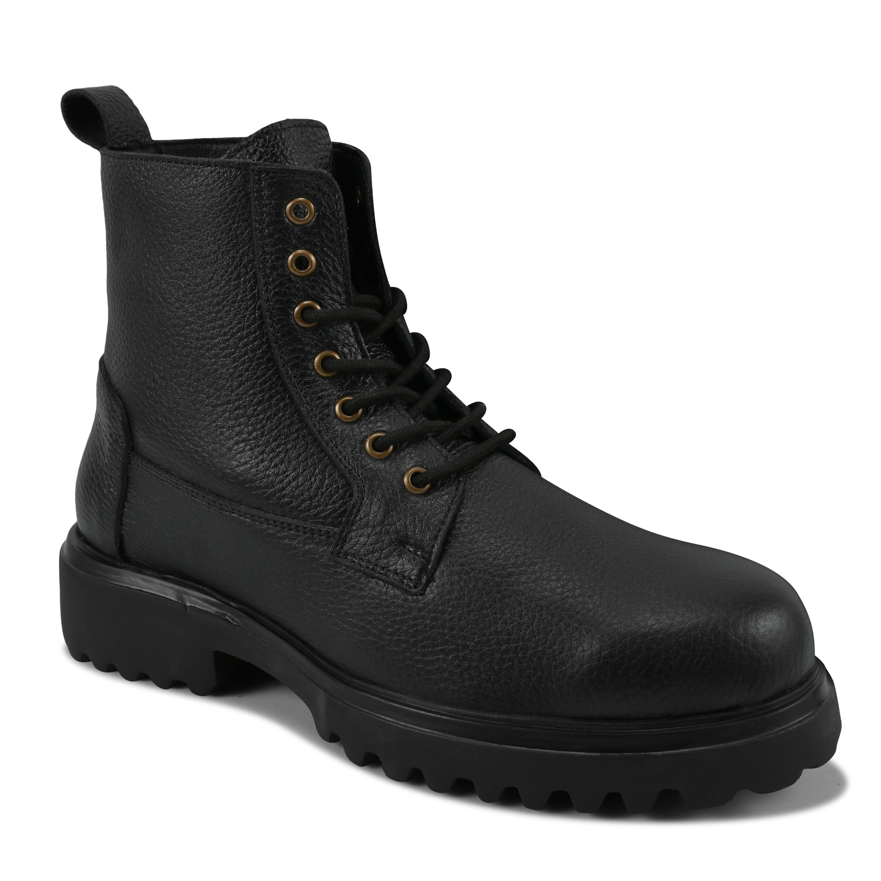 BT01 - Men’s Premium Urban Tactical Leather Boots – All-Day Comfort & Grip - Brexley
