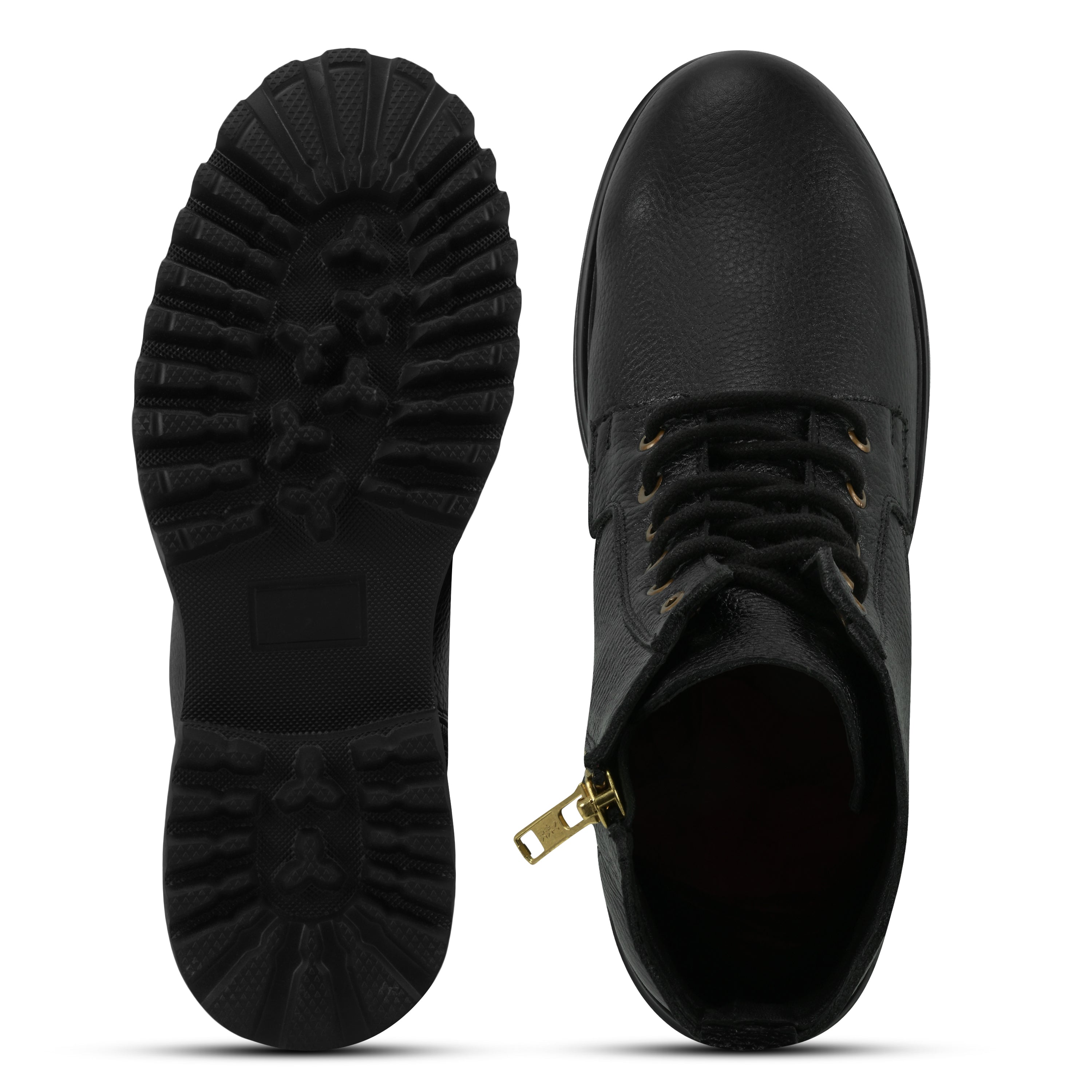 BT01 - Men’s Premium Urban Tactical Leather Boots – All-Day Comfort & Grip - Brexley