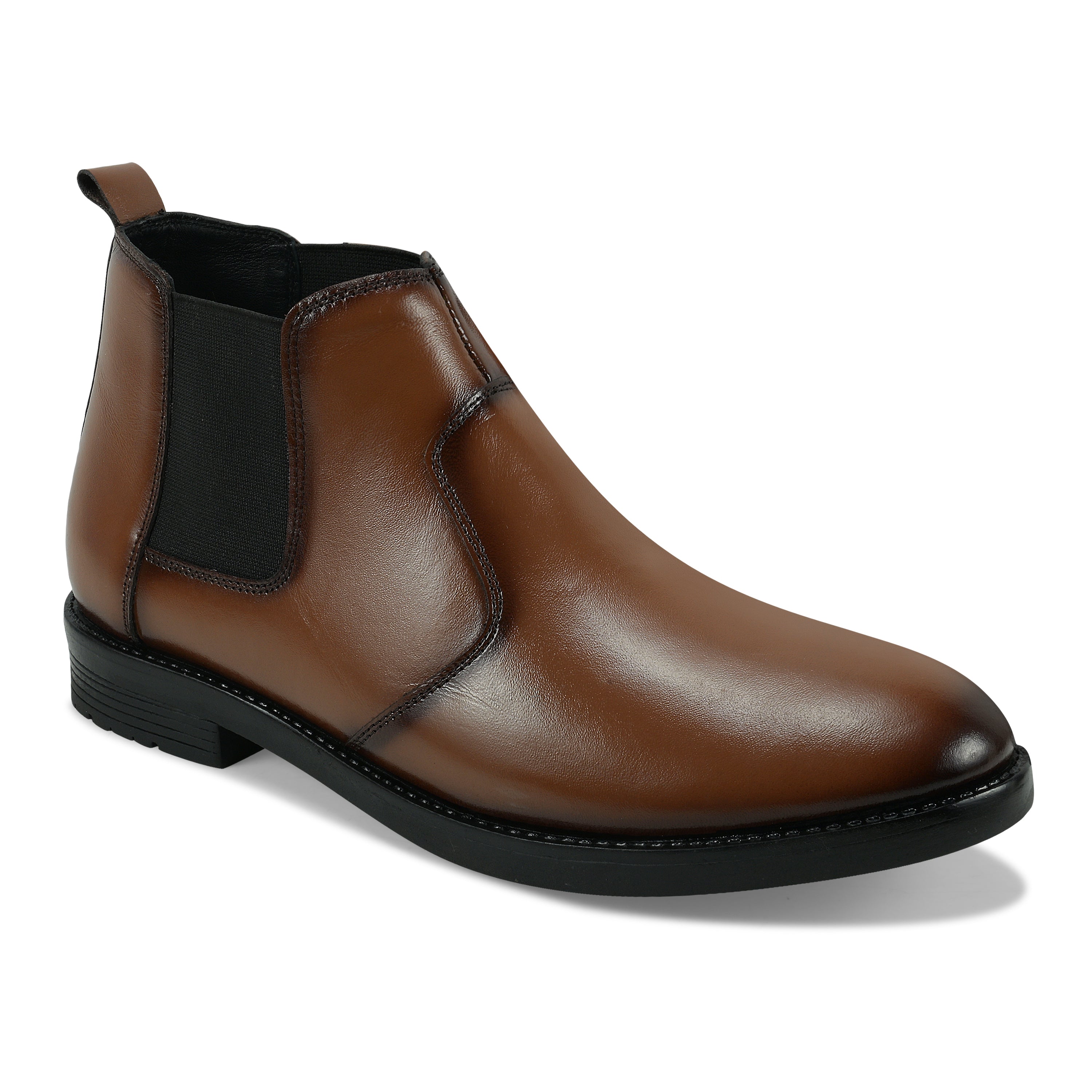 CL01 - Chelsea Men’s Brown Leather Chelsea Boots – Formal & Smart Casual Ankle Boots