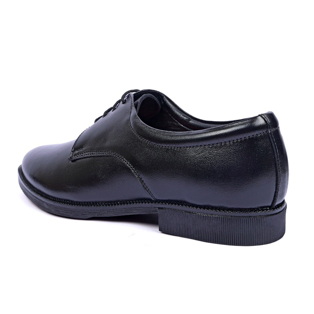 DB01 - Derby Men’s Genuine Leather Formal Shoes - Classic Black Derby Office, Business & Wedding Wear